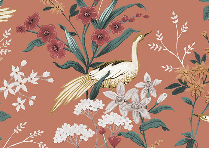 Jade, Coral - Roller Blind - Image 6